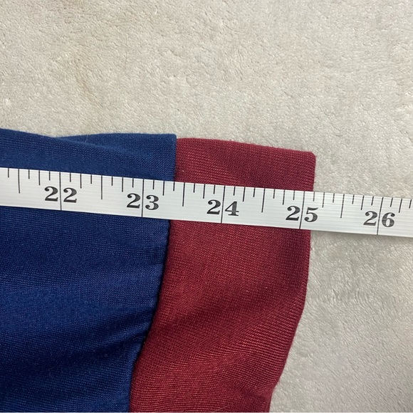 Harry Potter Mischief Managed Gray Blue Red T Shirt Womens Size L Long Sleeve - Picture 7 of 7